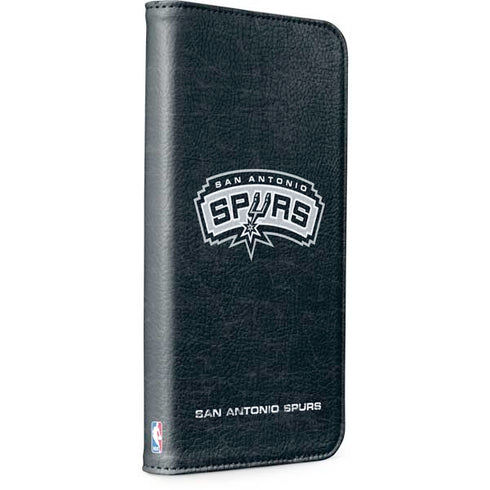 NBA San Antonio Spurs Primary Logo iPhone 15 Pro Folio Case
